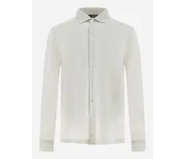 Camicia In Jersey Crepe - Uomo Camicie Ghiaccio
