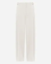 Herno Pantaloni In Structures Nylon Bianco