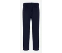 Pantaloni In Light Nylon Stretch - Uomo Pantaloni Blu