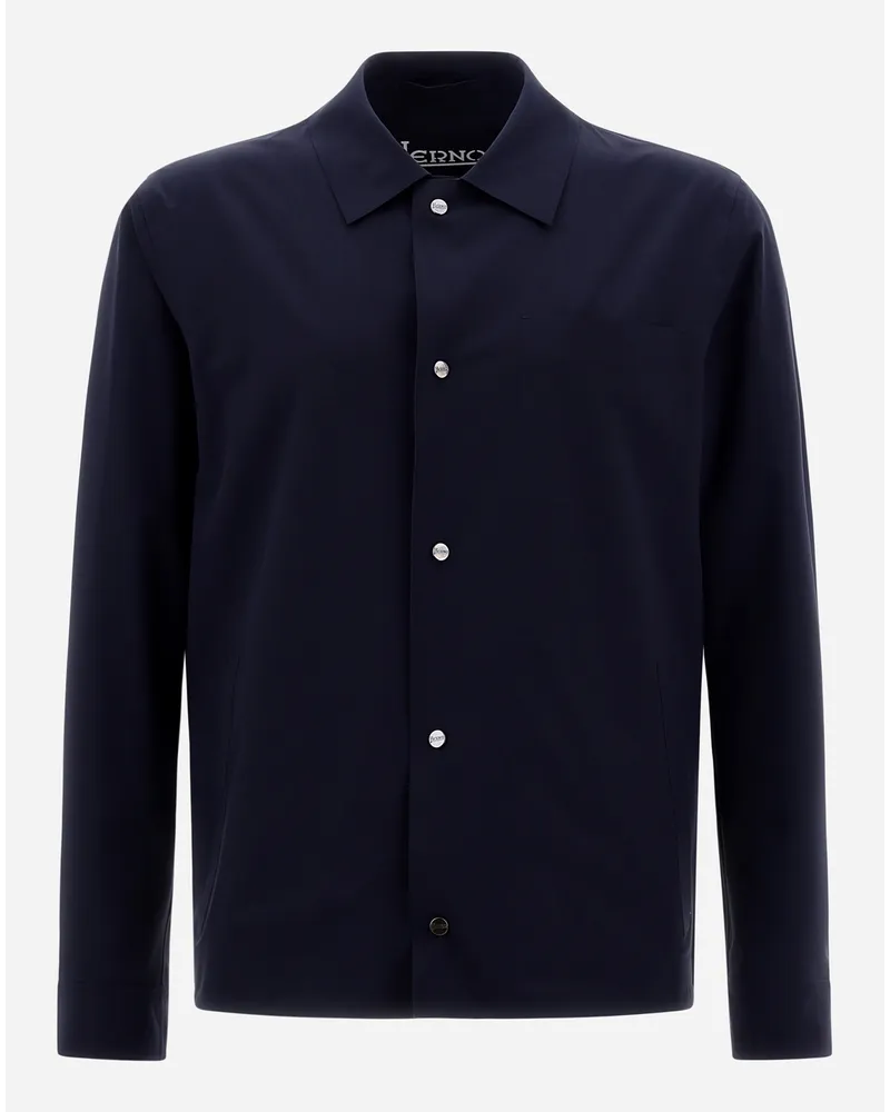 Herno Camicia In Essence Blu