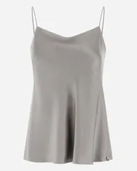 Herno Top Resort In Satin Effect Grigio