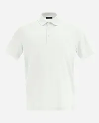 Herno Polo In Jersey Crepe Bianco