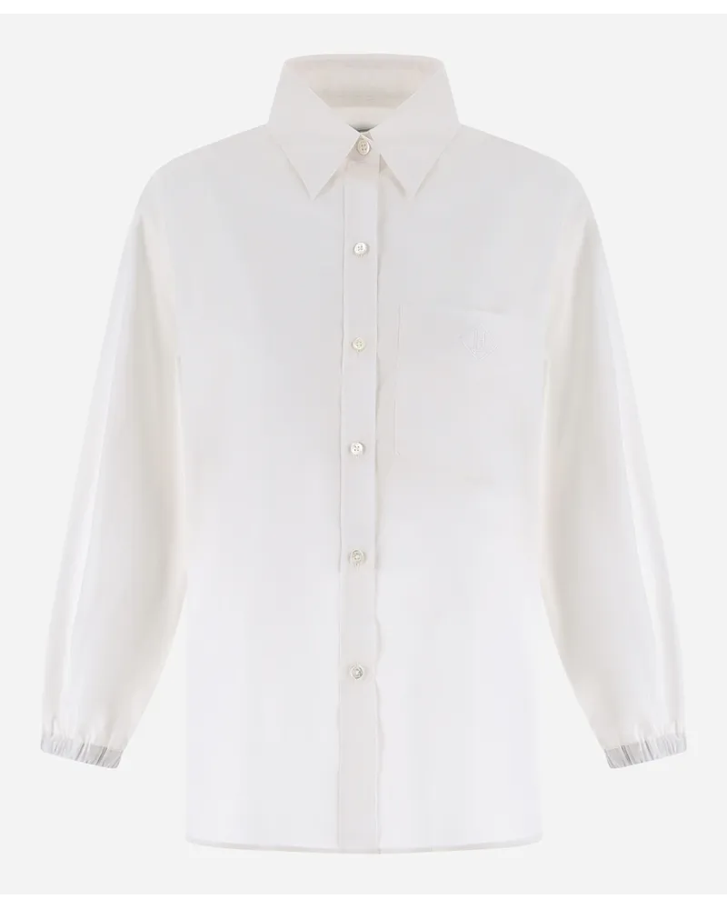 Herno Camicia In Cotton Bianco