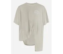 Maglia Globe In Eco Jersey -  T-shirt Beige Chiaro