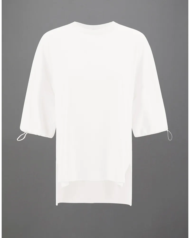 Herno T-shirt Laminar In Dynamic Interlock Bianco