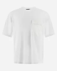 Herno T-shirt In Cotton Jersey Bianco