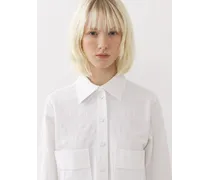 Camicia oversize Bianco 100% Cotone