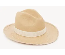 Cappello panama Woody Beige Taglia OneSize 100% Carludovica Palmata, coltivata, COO Ecuador