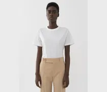 T-shirt classica Bianco 100% Cotone