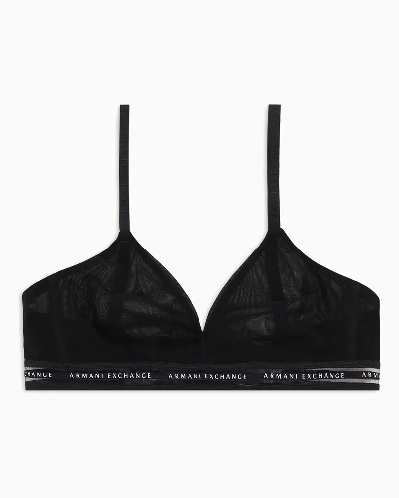 Armani Exchange Reggiseno a triangolo Nero