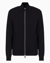 Armani Exchange OFFICIAL STORE Cardigan In Maglia Nero