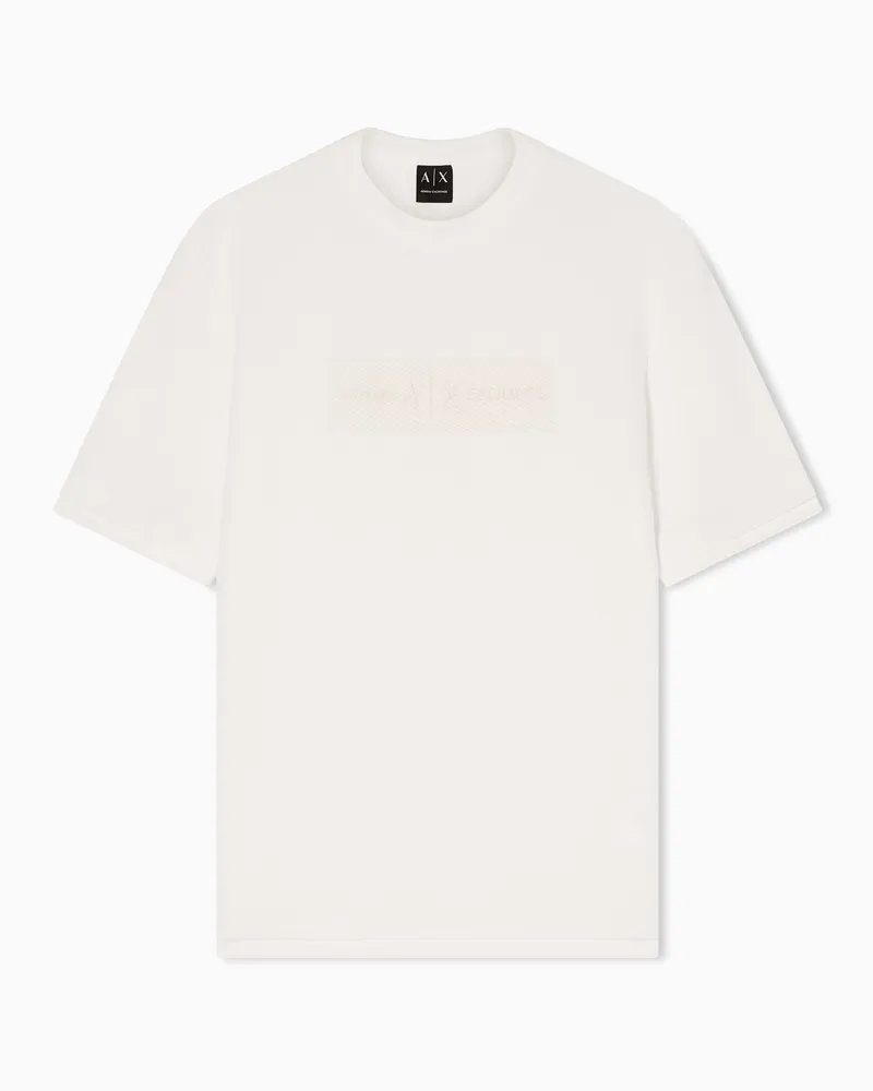 Armani Exchange T-shirt in cotone Bianco