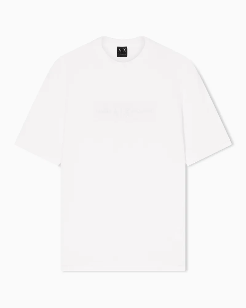 Armani Exchange T-shirt in cotone Bianco