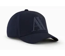 Armani Exchange OFFICIAL STORE Cappello Con Visiera E Logo Blu