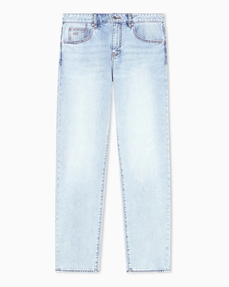 Armani Exchange Jeans Slim Fit Denim Blu Comfort Blu