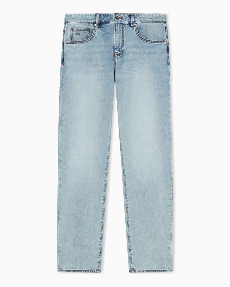 Armani Exchange Jeans Slim Fit Denim Blu Comfort Blu