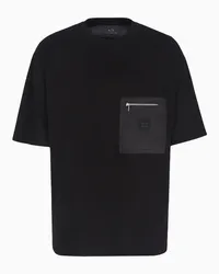 Armani Exchange OFFICIAL STORE T-shirt Relaxed Fit Nero