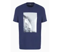OFFICIAL STORE T-shirt Regular Fit In Jersey Di Cotone Con Stampa Fotografica