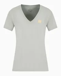 Armani Exchange OFFICIAL STORE T-shirt Regular Fit Grigio