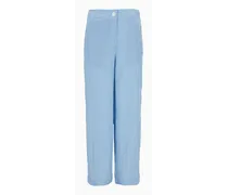 OFFICIAL STORE Pantaloni A Gamba Dritta In Satin Wrinkled