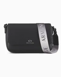 Armani Exchange OFFICIAL STORE Borsa Con Tracolla Logata Dégradé Nero