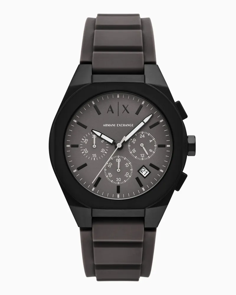Armani Exchange Orologio Sync Cronografo in silicone grigio Multicolore