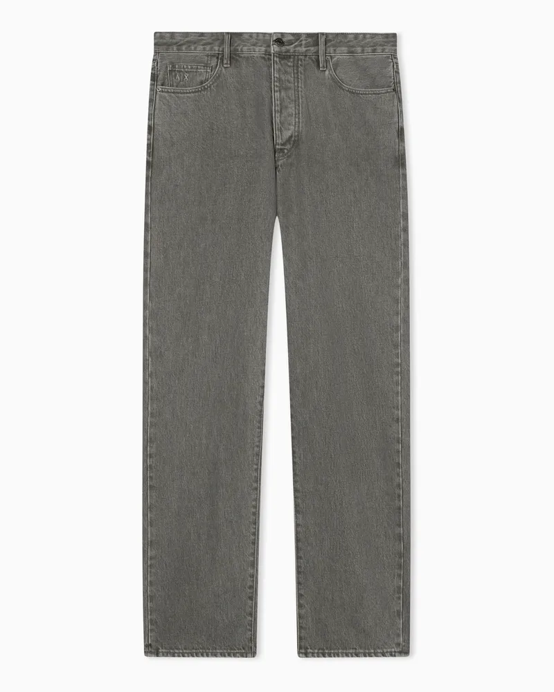 Armani Exchange Jeans Relaxed Denim Comfort Fit Grigio