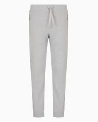 Armani Exchange OFFICIAL STORE Pantaloni Jogger In Cotone French Terry Grigio