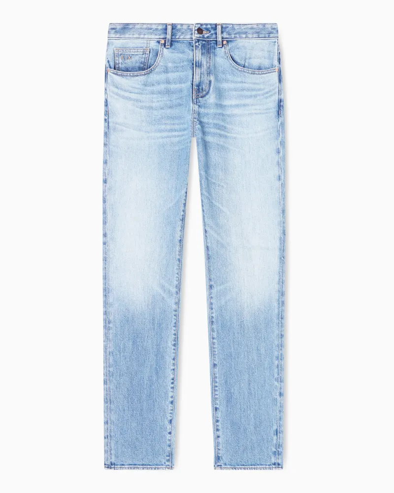 Armani Exchange Skinny Jeans Denim Stretch Blu Vintage Blu