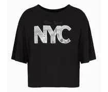 Armani Exchange OFFICIAL STORE T-shirt Cropped Nero
