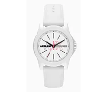 OFFICIAL STORE Orologio In Silicone Bianco A Tre Lancette