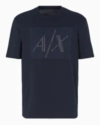 Armani Exchange OFFICIAL STORE T-shirt Regular Fit Blu