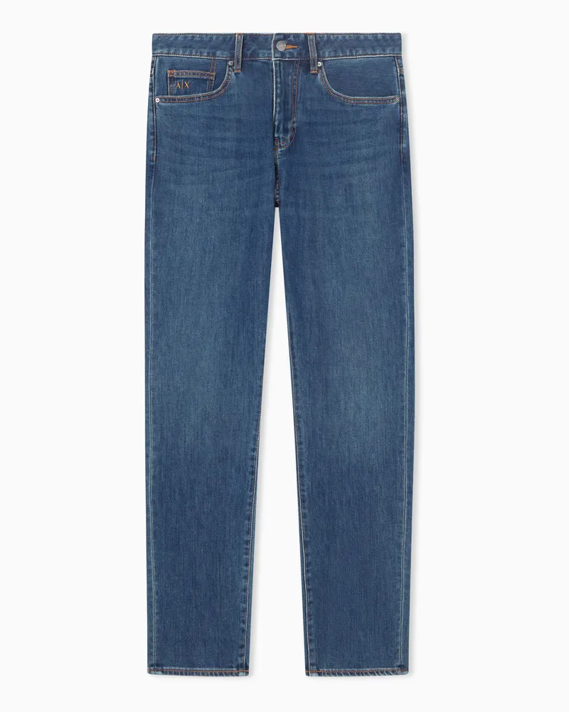 Armani Exchange Jeans Skinny in Denim Blu Comfort 8.5oz Blu