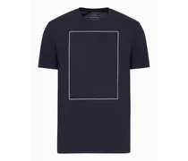 OFFICIAL STORE T-shirt Regular Fit In Cotone Organico Asv Con Stampa