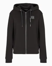 Armani Exchange OFFICIAL STORE Felpe Con Zip Nero