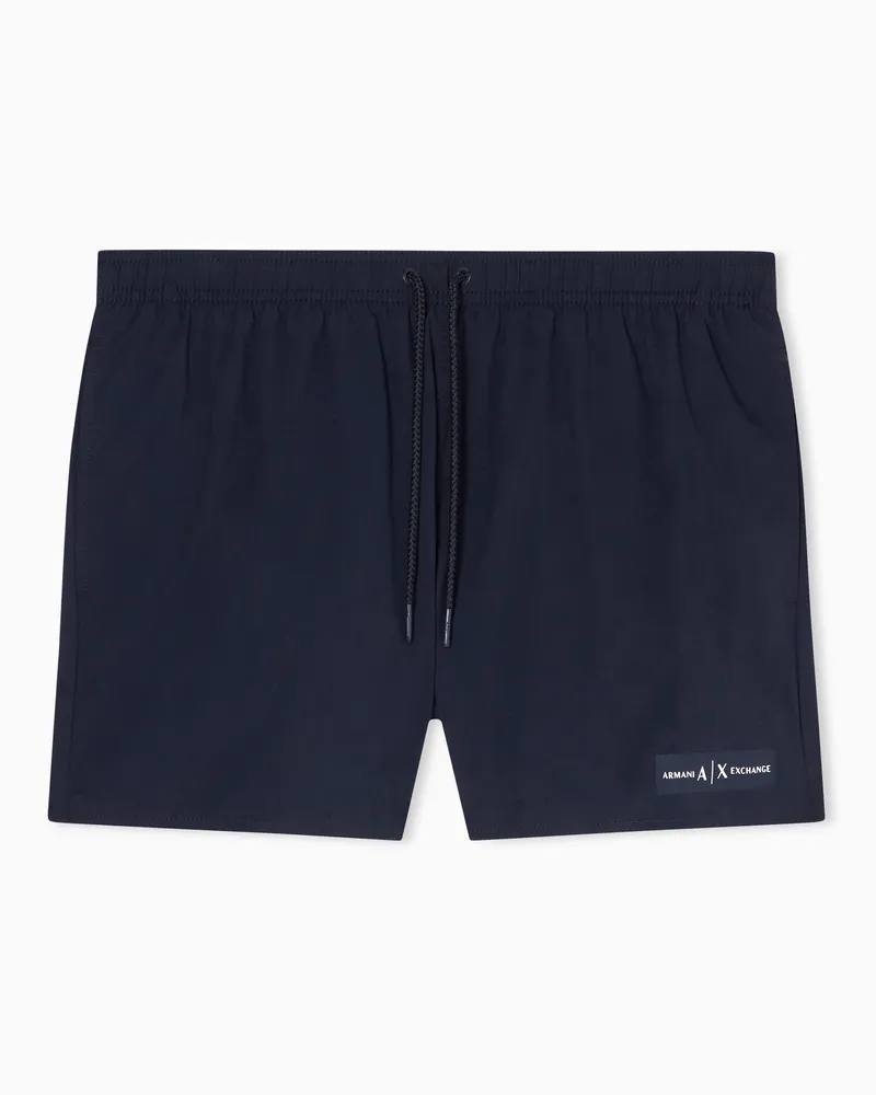 Armani Exchange Boxer da mare Blu