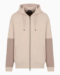 Armani Exchange OFFICIAL STORE Felpe Con Zip Beige