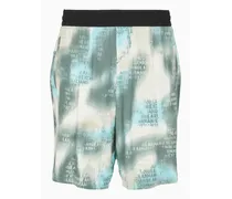 OFFICIAL STORE Shorts In Tessuto Waffle Camou