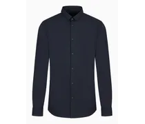 OFFICIAL STORE Camicia Regular Fit In Tessuto Ultra Strech