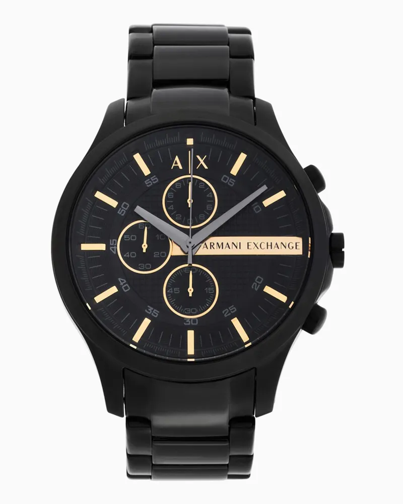 Armani Exchange Orologio a tre lancette con cinturino in acciaio Multicolore
