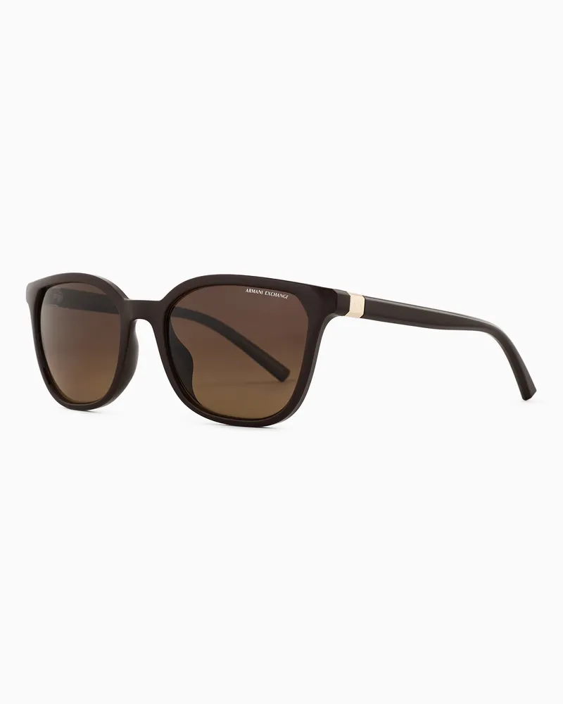 Armani Exchange Occhiali da sole donna forma squadrata 