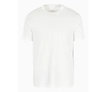 Armani Exchange OFFICIAL STORE T-shirt Regular Fit Bianco
