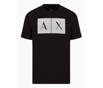 Armani Exchange OFFICIAL STORE T-shirt Slim Fit In Jersey Nero
