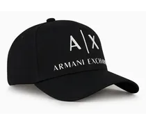 Armani Exchange OFFICIAL STORE Cappello Con Visiera Con Logo Nero