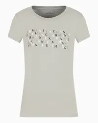 Armani Exchange OFFICIAL STORE T-shirt Slim Fit Grigio