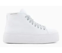 OFFICIAL STORE Sneakers Platform In Canvas Asv