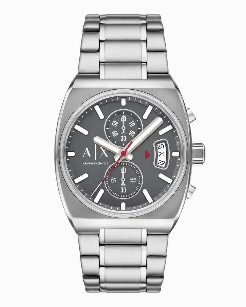 Armani Exchange Orologio cronografo in acciaio inossidabile Multicolore