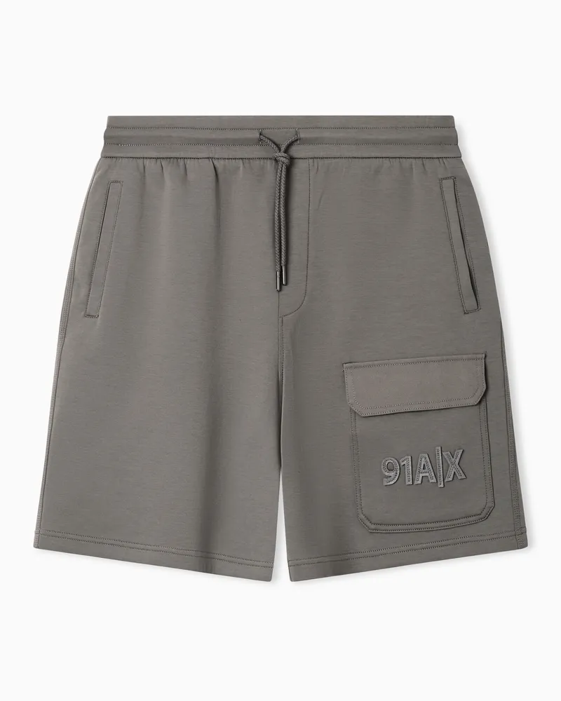 Armani Exchange Bermuda shorts in cotone Grigio