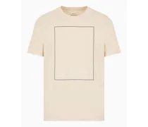 OFFICIAL STORE T-shirt Regular Fit In Cotone Organico Asv Con Stampa