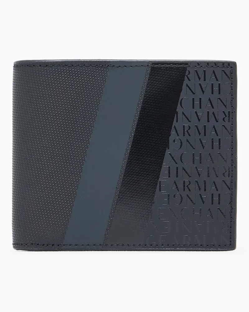 Armani Exchange Porta carte bifold Nero